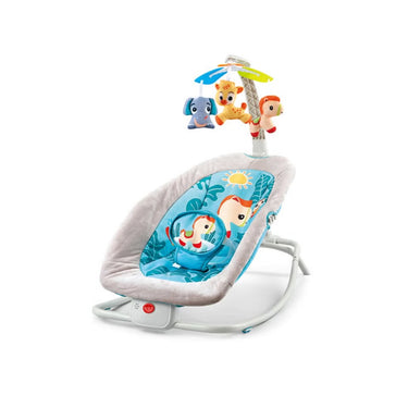 Multi-functional 2in1 Musical Baby Rocking Cradle - Blue